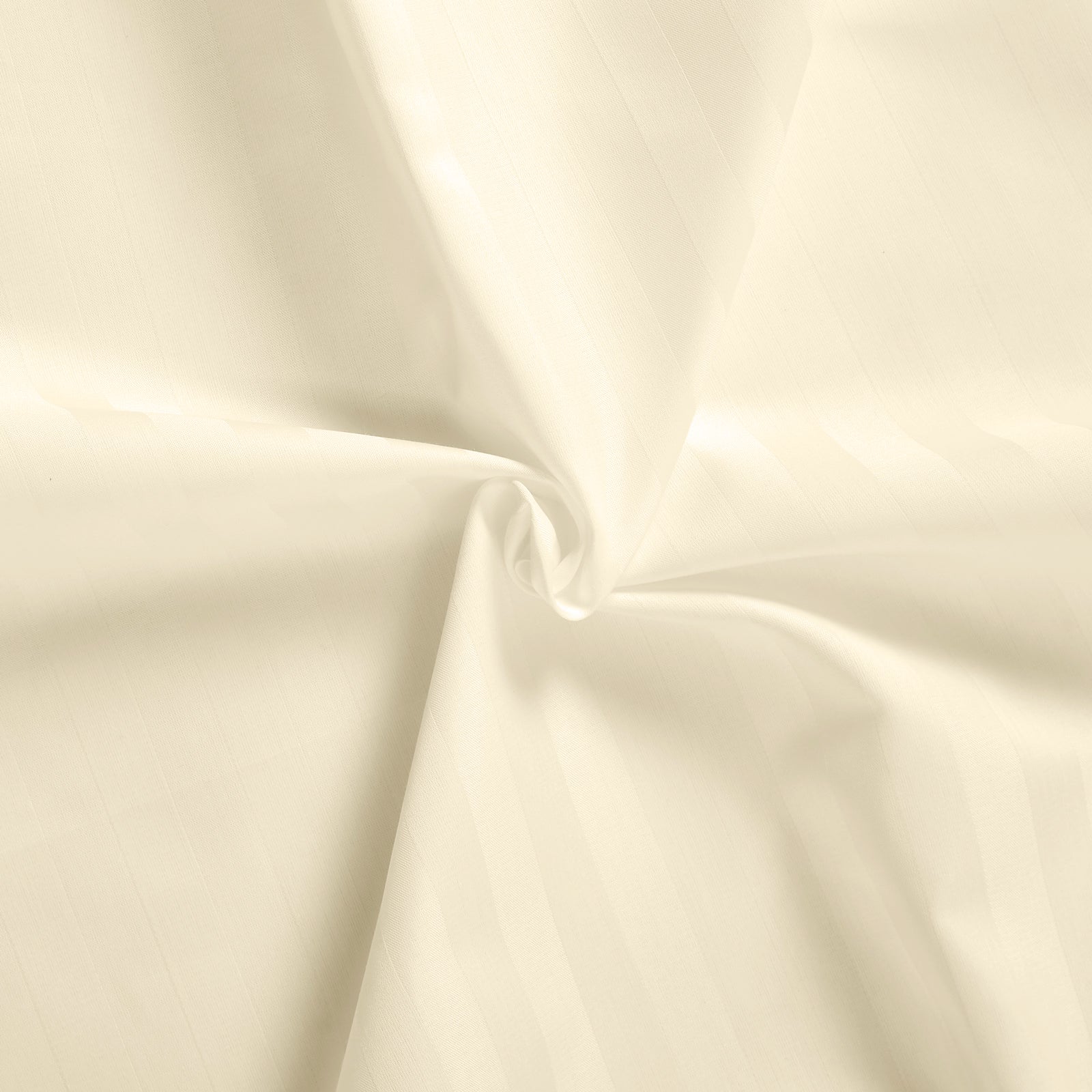 Royal Comfort 1200 Thread Count 3 Piece Combo Set 100% Egyptian Cotton Striped - Double - Sand