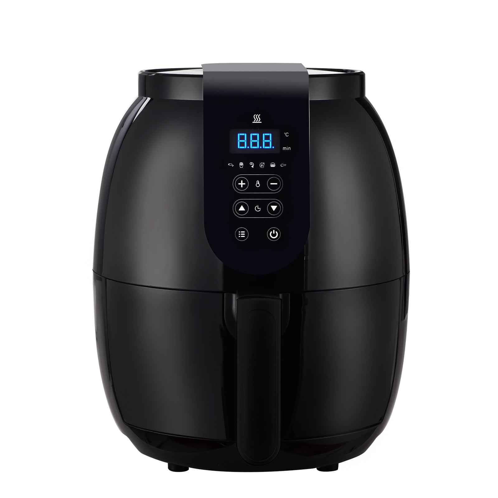 Kitchen Couture 3.5 Litre Digital Display Black Air Fryer Oil Free Cooking Black