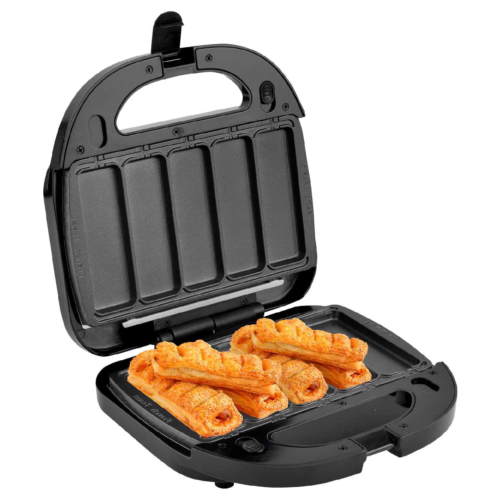 Kitchen Couture Pastry Maker Sausage Rolls Apple Pies Non-Stick Surface Black Black