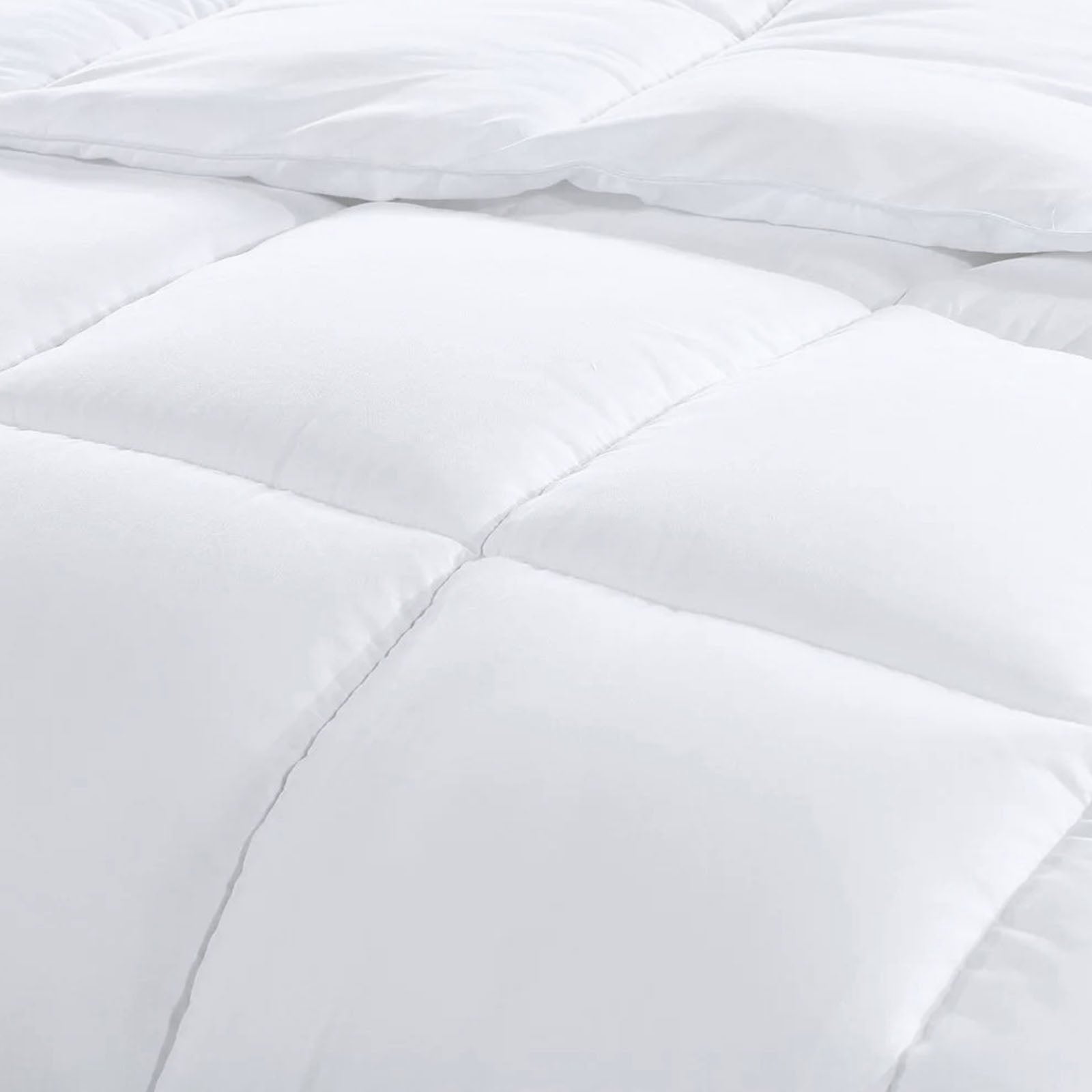 Royal Comfort Tencel Blend Quilt 300GSM Eco Friendly Breathable All Season - Queen - White