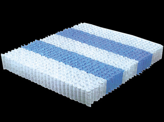 Ergopedic Mattress 5 Zone Latex Pocket Spring Mattress In A Box 30cm - Single - White Grey Black