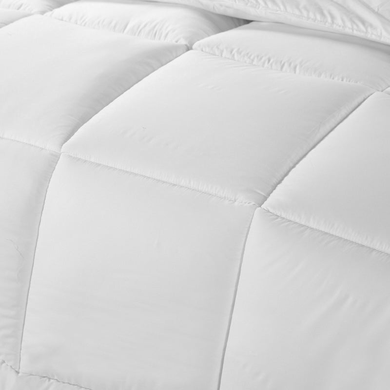 Royal Comfort 800GSM Quilt Down Alternative Duvet Cotton Cover Hotel Grade - Queen - White