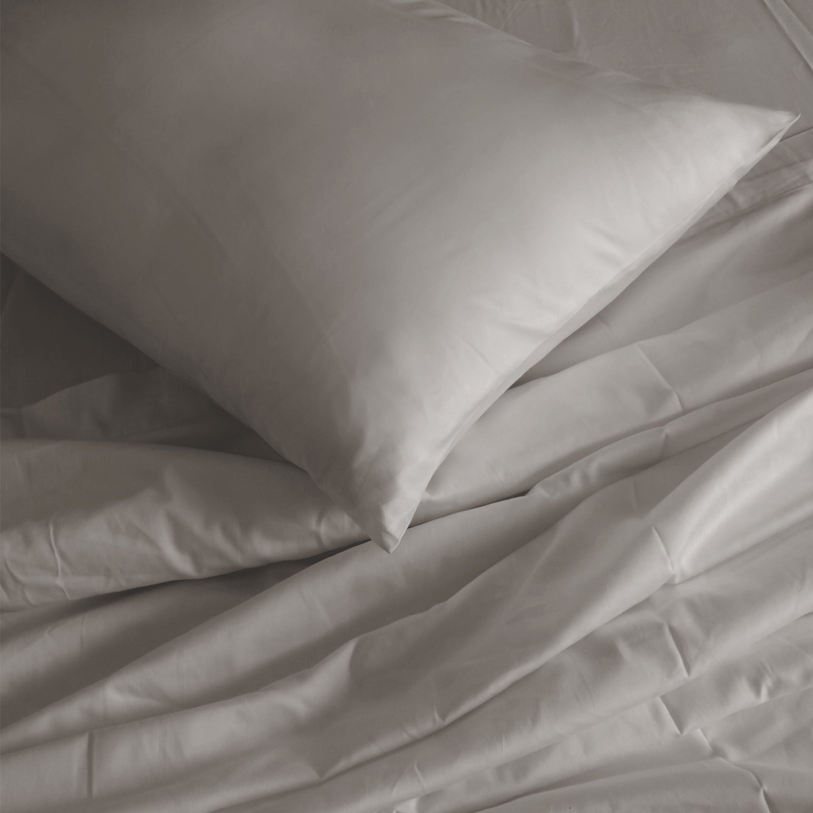 Royal Comfort 1000TC Hotel Grade Bamboo Cotton Sheets Pillowcases Set Ultrasoft - Double - Dove