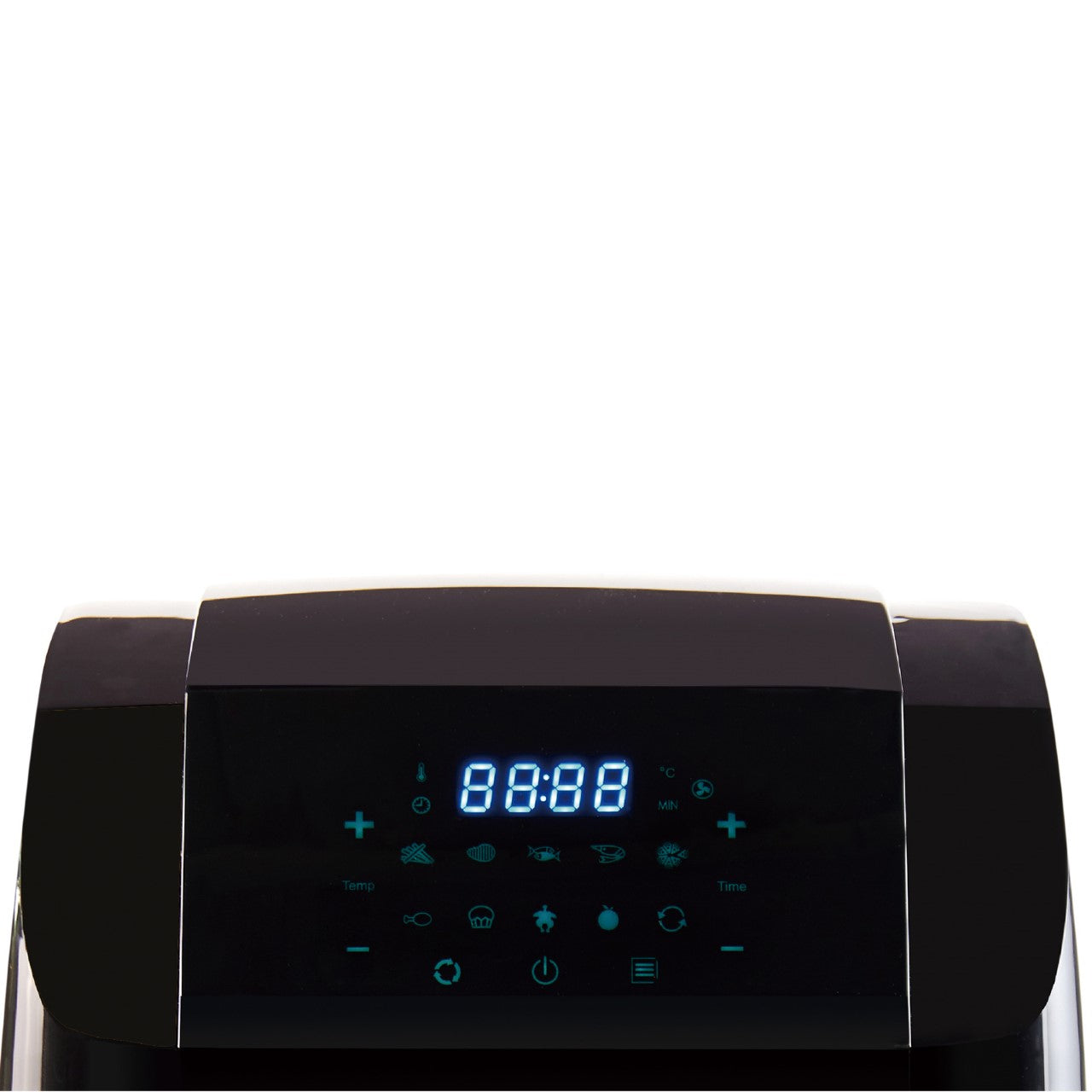 Kitchen Couture Air Fryer 14 Litre Multifunctional Digital Display Black Black 14 Litre