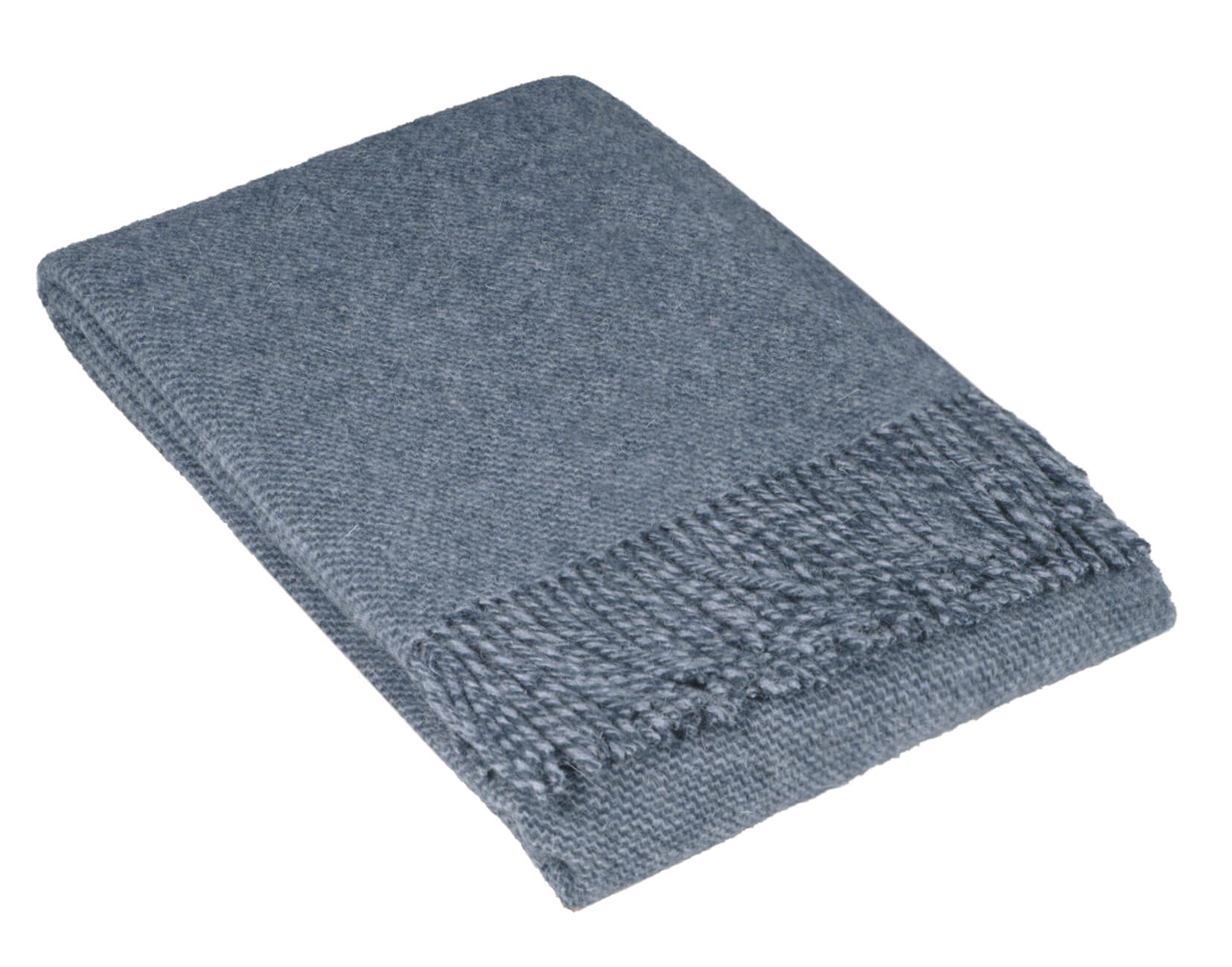 Cambridge Throw - 100% NZ Wool - Navy