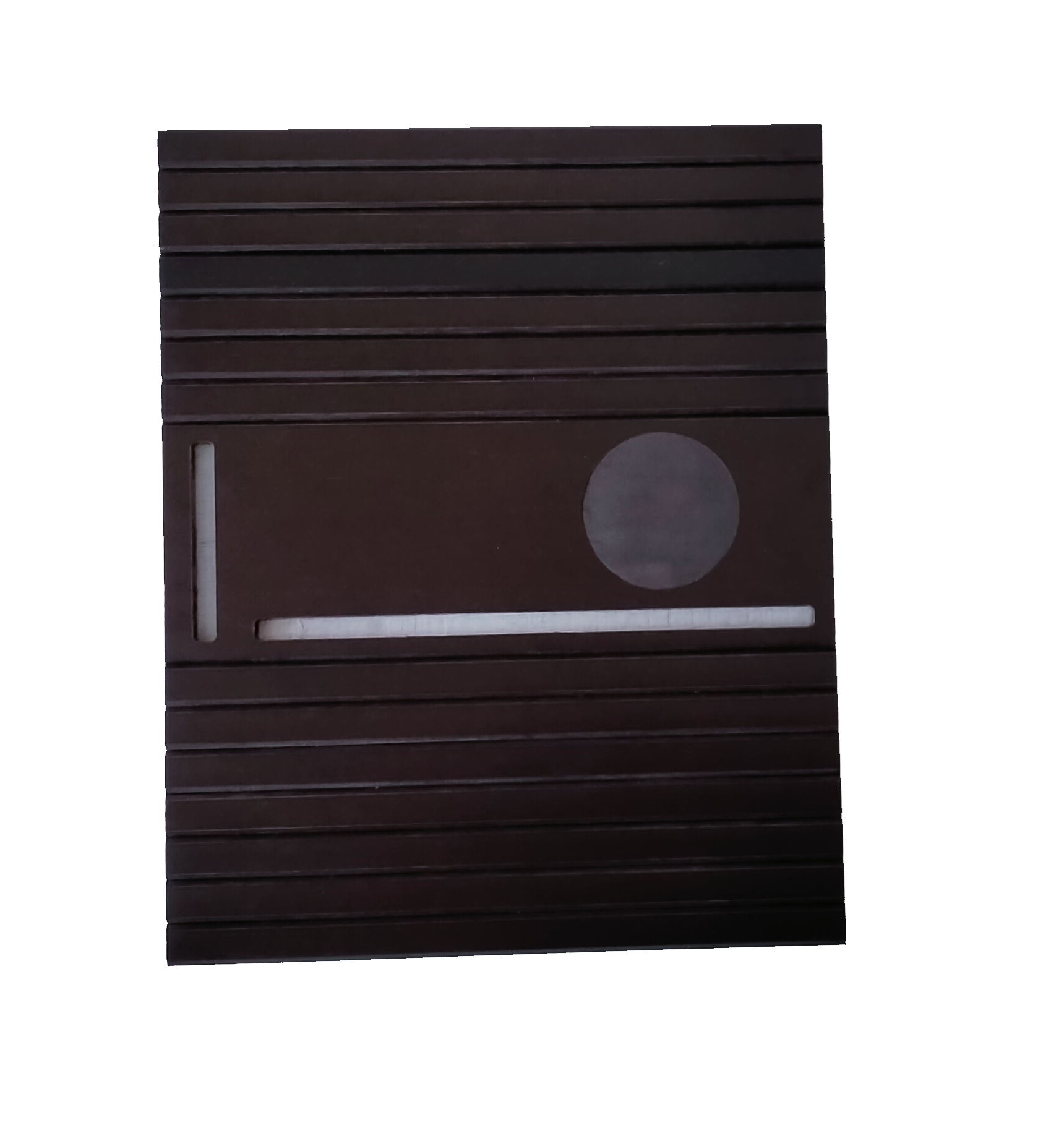 iPhone / iPad Coffee Table Tray Arm Rest Couch Sofa Tablet Stand - Black Bamboo