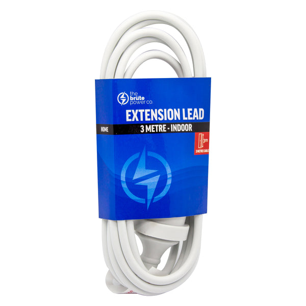 THE BRUTE POWER CO. Extension Lead - 3 Metre