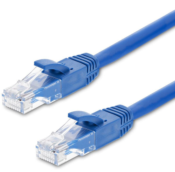 ASTROTEK CAT6 Cable 40m - Blue Color Premium RJ45 Ethernet Network LAN UTP Patch Cord 26AWG-CCA PVC Jacket