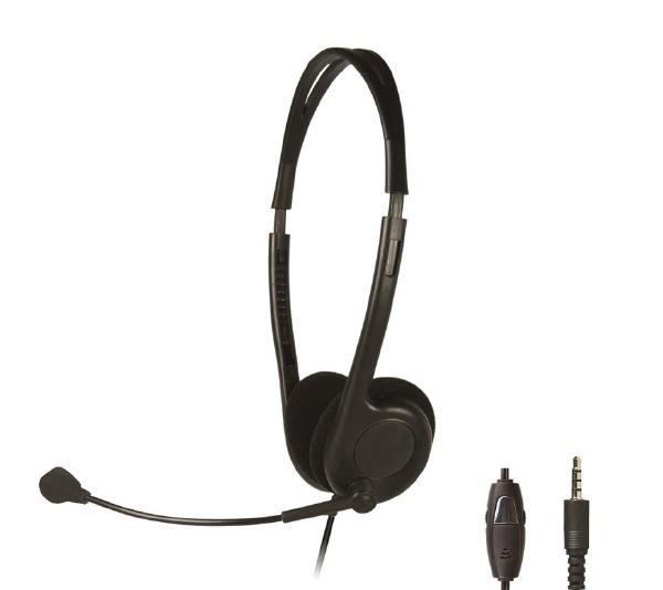 Shintaro Light Weight Headset with Boom Microphone (Single Combo 3.5mm Jack)