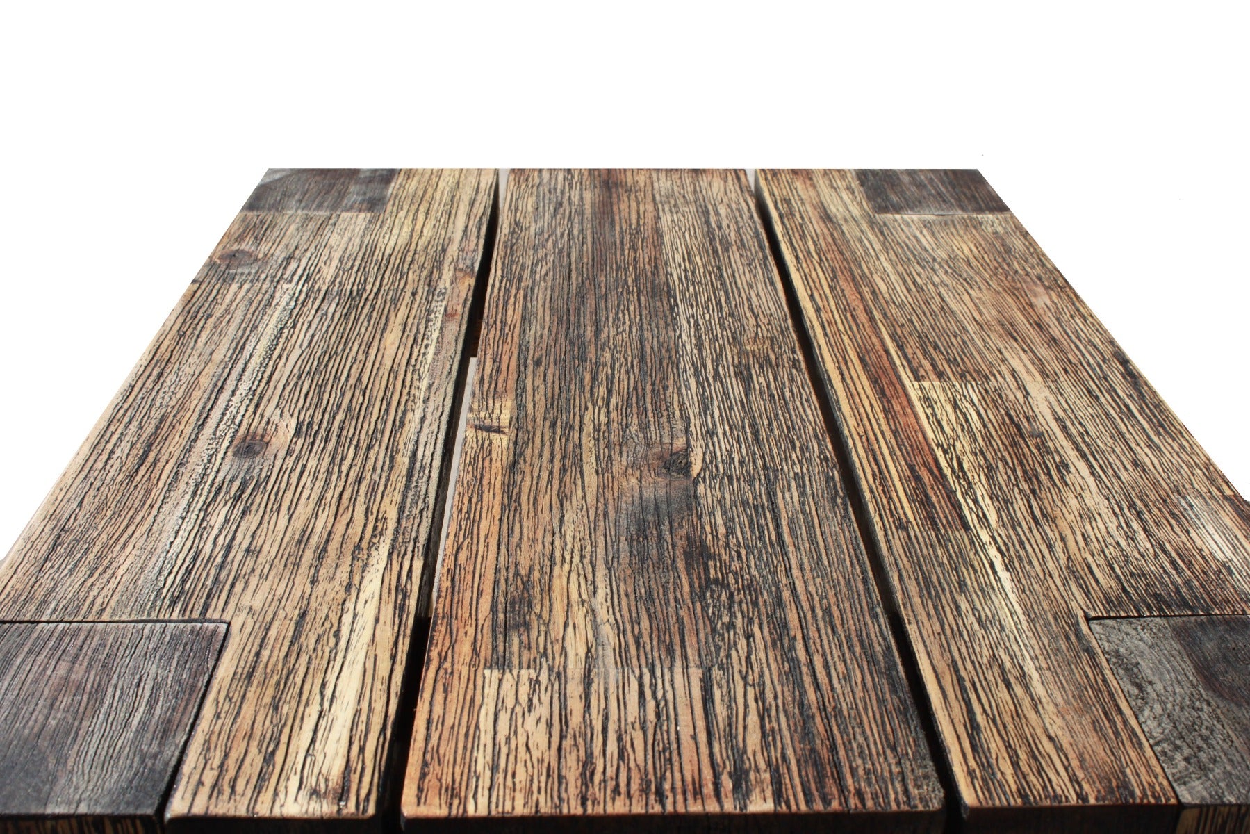 Sturdy 2 Metre Table Black Brush Finish