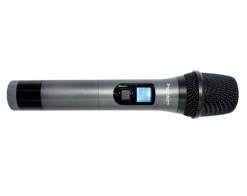 4 Channel UHF Wireless Microphone System Rack Mount LCD Display TMUS04