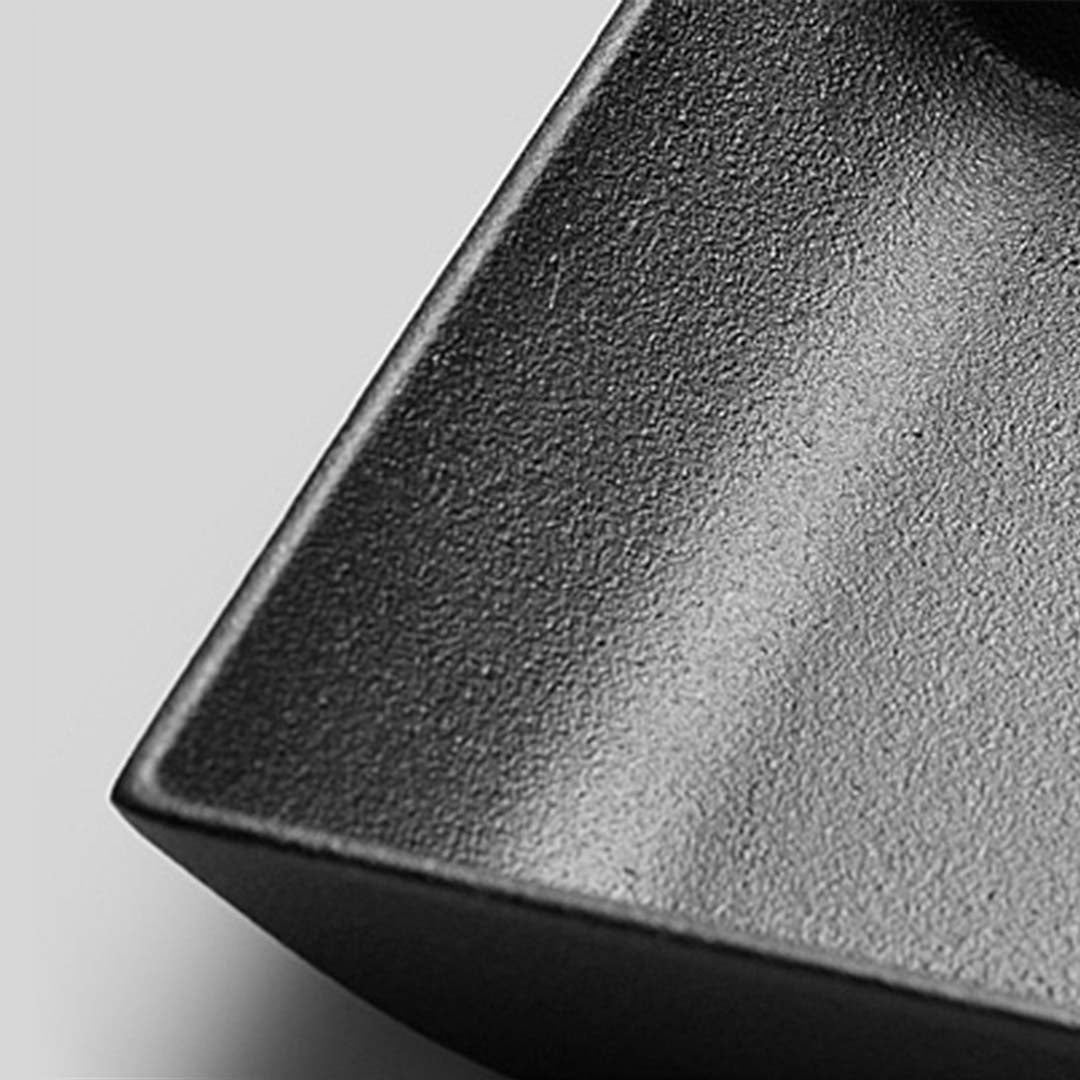 SOGA Cast Iron Tamagoyaki Japanese Omelette Egg Frying Skillet Fry Pan Wooden Handle