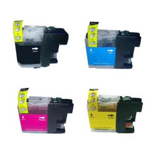 Compatible Premium Ink Cartridges LC133 Set of 4 - Bk/C/M/Y - for use in Brother Printers