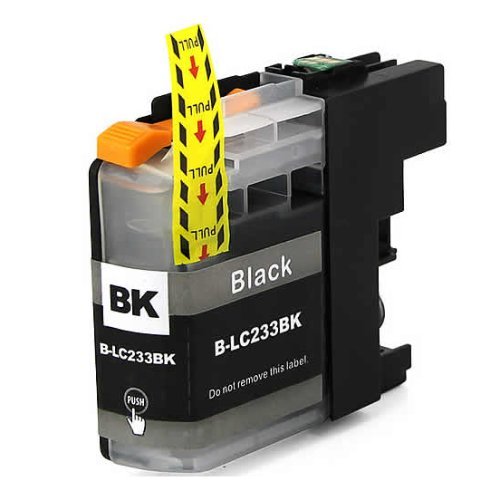 Compatible Premium Ink Cartridges LC233BK Black Cartridge - for use in Brother Printers