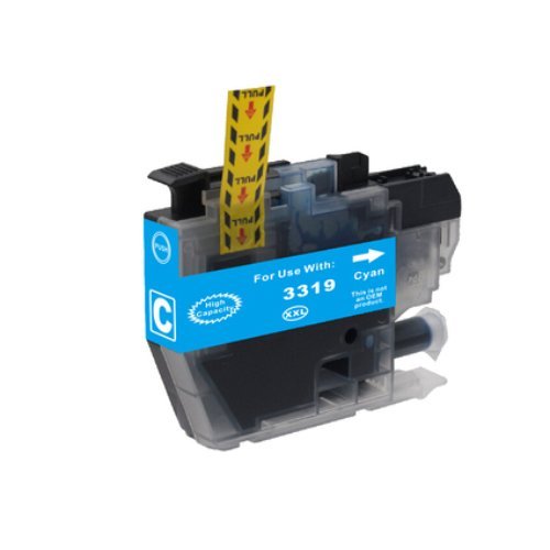 Compatible Premium Ink Cartridges LC3319XLC High Yield Cyan Ink - for use in Brother Printers