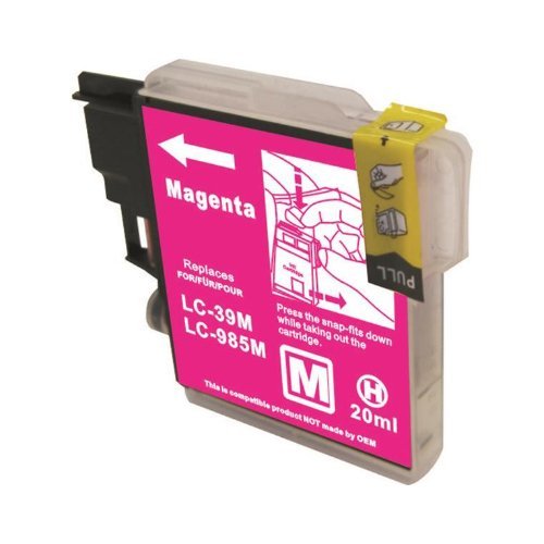Compatible Premium Ink Cartridges LC39M  Magenta Cartridge  - for use in Brother Printers