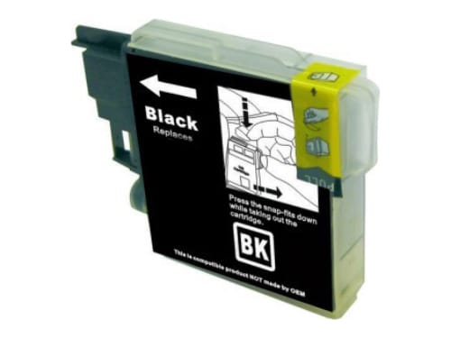 Compatible Premium Ink Cartridges LC61/LC67/LC38BK Black Inkjet Cartridge - for use in Brother Printers