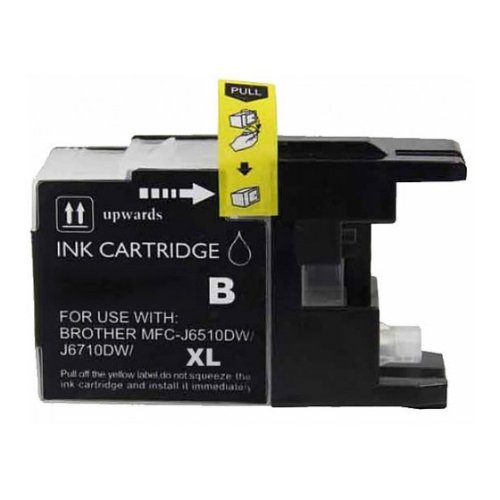 Compatible Premium Ink Cartridges LC77XL High Capacity Black Cartridge - for use in Brother Printers