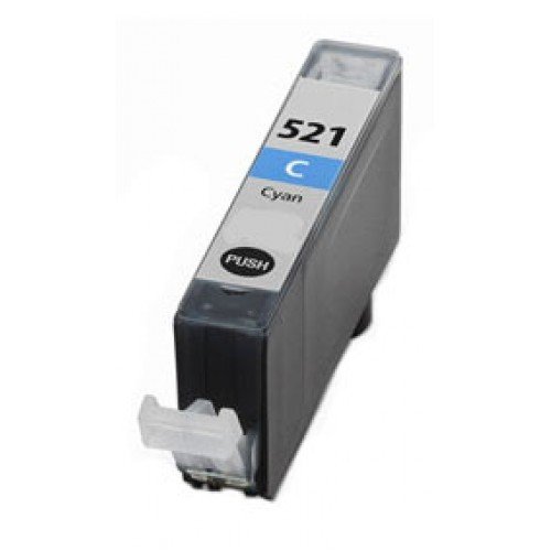 Compatible Premium Ink Cartridges CLI521C Cyan Ink - for use in Canon Printers