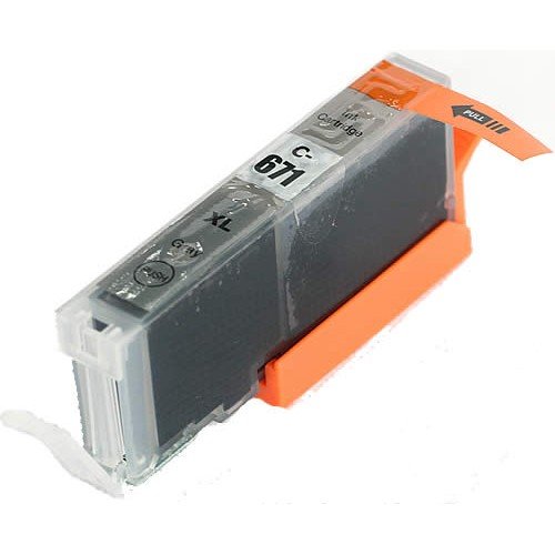 Compatible Premium Ink Cartridges CLI671XLGY Hi Capacity Grey Ink - for use in Canon Printers