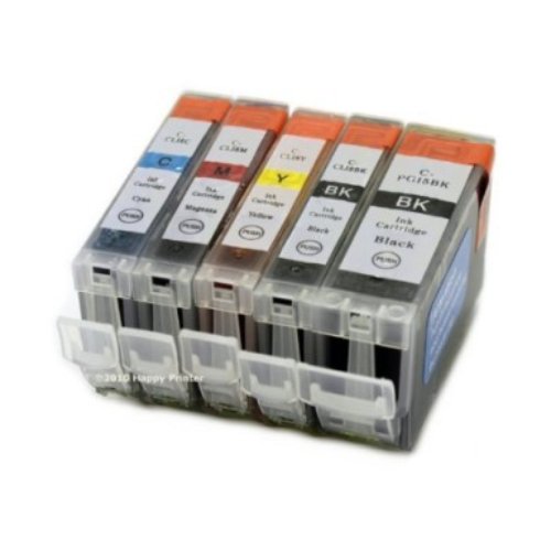 Compatible Premium Ink Cartridges CLI8 Bundle - 5 Cartridges ***save $10*** - for use in Canon Printers