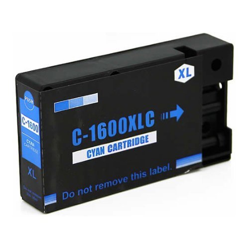 Compatible Premium Ink Cartridges PGI1600XLC XL Cyan Ink - for use in Canon Printers