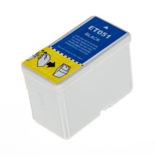 Compatible Premium Ink Cartridges T051 Black Cartridge - for use in Epson Printers