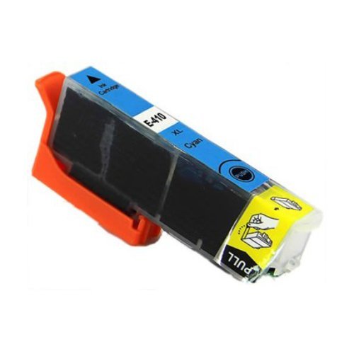 Compatible Premium Ink Cartridges T410XLC XL Cyan Ink - for use in Epson Printers