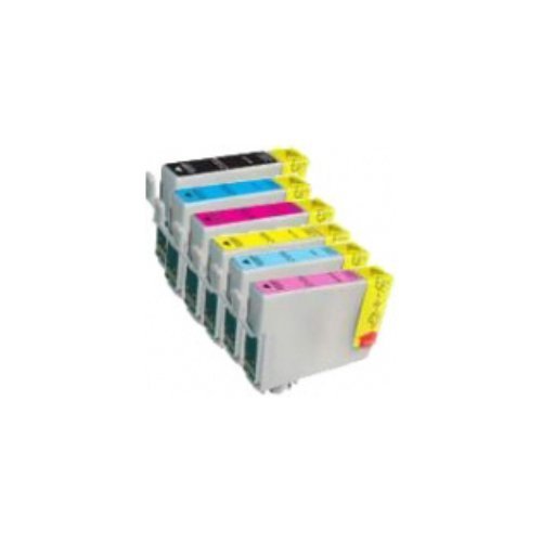 Compatible Premium Ink Cartridges 81N Cartridge Set of 6 (Bk/C/M/Y/Pc/Pm) - for use in Epson Printers