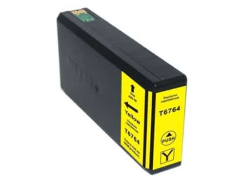 Compatible Premium Ink Cartridges T6764 Standard Yellow Inkjet Cartridge - for use in Epson Printers
