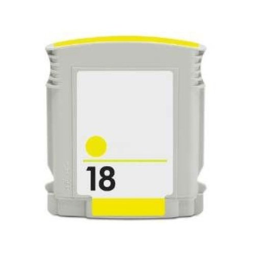 Compatible Premium Ink Cartridges 18 Yellow Ink Cartridge - for use in HP Printers