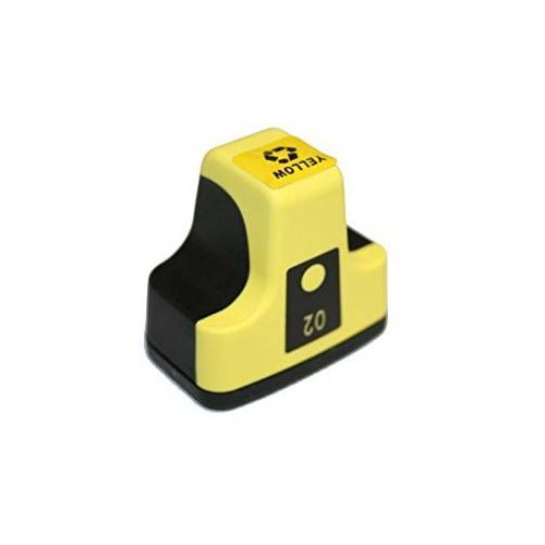 Compatible Premium Ink Cartridges 02 Yellow Ink Cartridge - for use in HP Printers