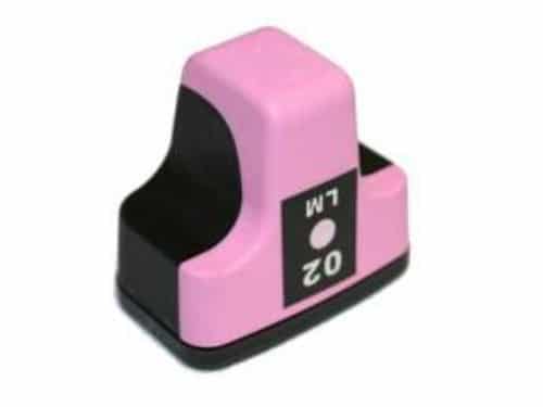 Compatible Premium Ink Cartridges 02 Light Magenta Ink Cartridge - for use in HP Printers
