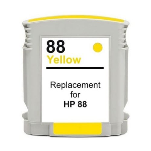 Compatible Premium Ink Cartridges 88XL Yellow High Capacity Ink (C9393A) - for use in HP Printers