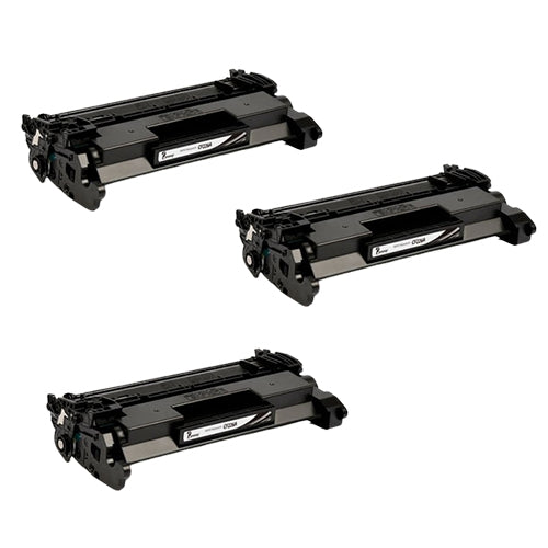 Compatible Premium 3 x 6A Toner Cartridge CF226A - for use in HP Printers