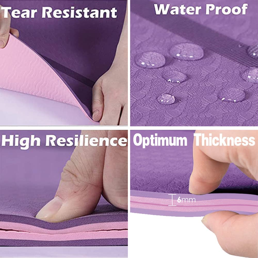 sardine-sport-tpe-yoga-mat-exercise-workout-mats-fitness-mat-for-home-workout-home-gym-extra-thick-large
Violet & Peach Pink6mm