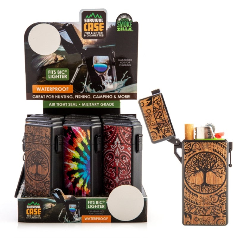 Survival Lighter Cigarette Case (SENT AT RANDOM)