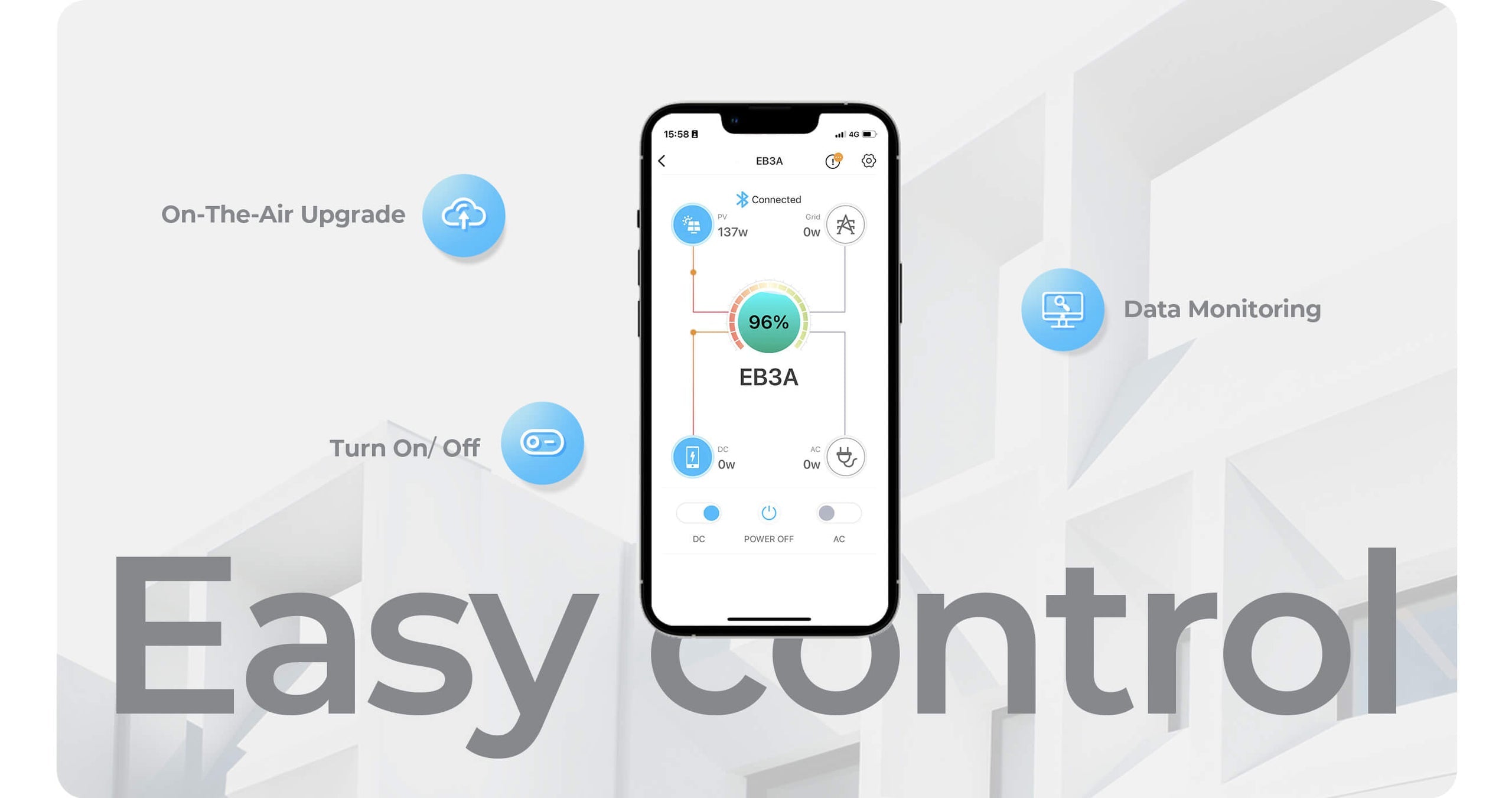 BLUETTI EB3A Portable Power Station | 600W 268Wh