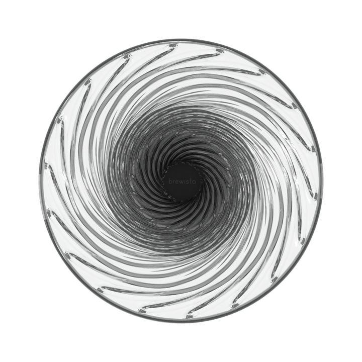 Brewista Tornado Duo Double Wall Glass Coffee Dripper Pour Over Coffee Filter BV4058TDG