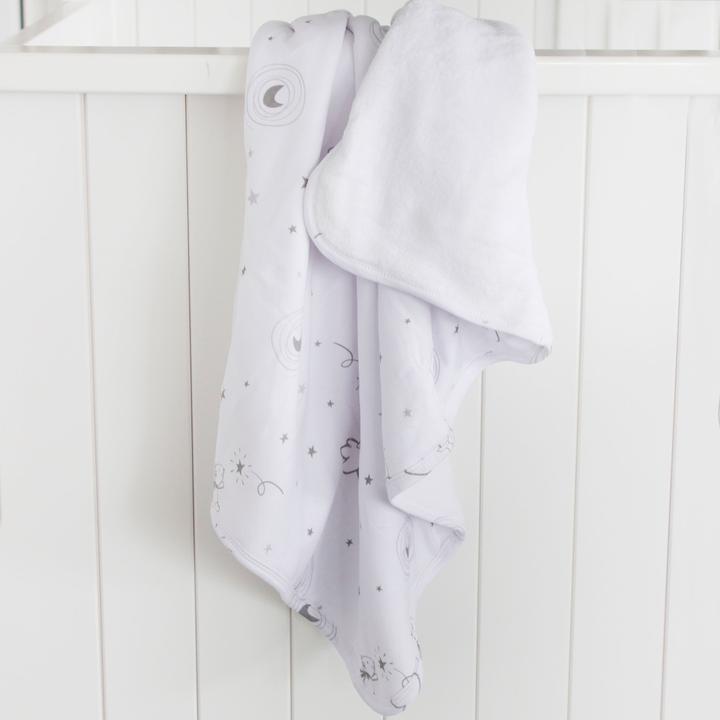 Bubba Blue Wish Upon A Star Reversible Cuddle Blanket 106028