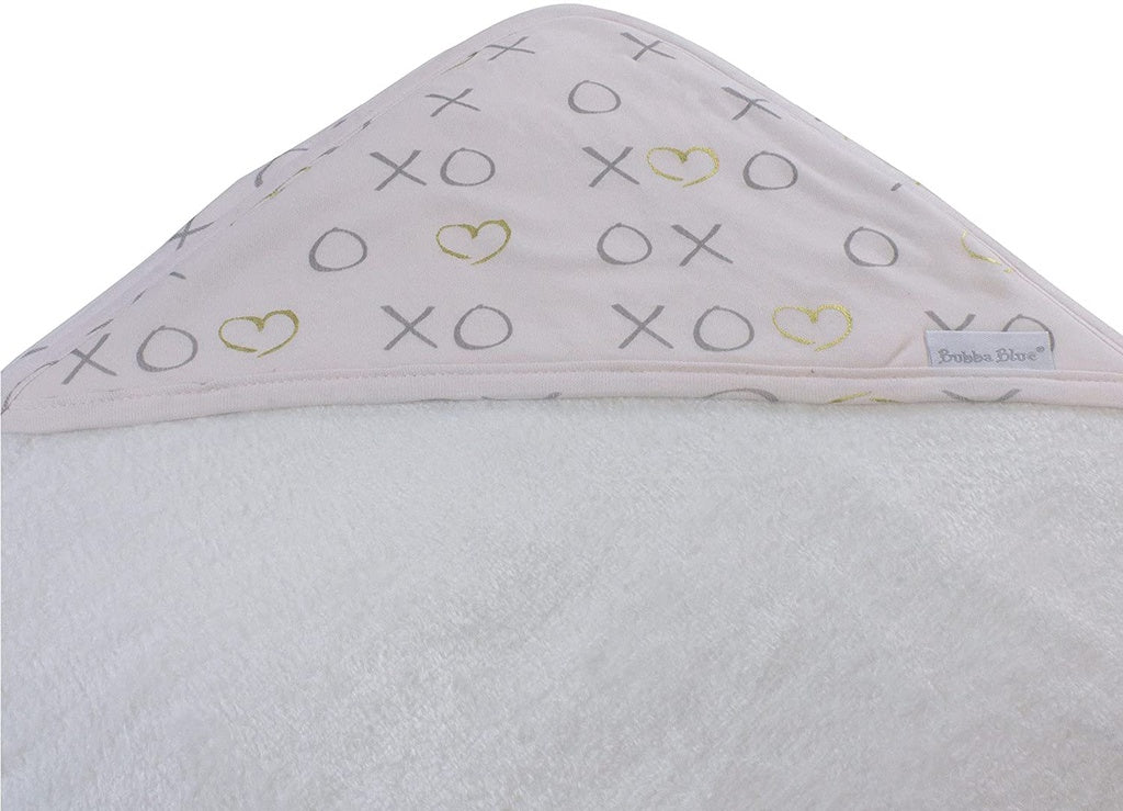 Bubba Blue Pink Bloom Hooded Towel 101702