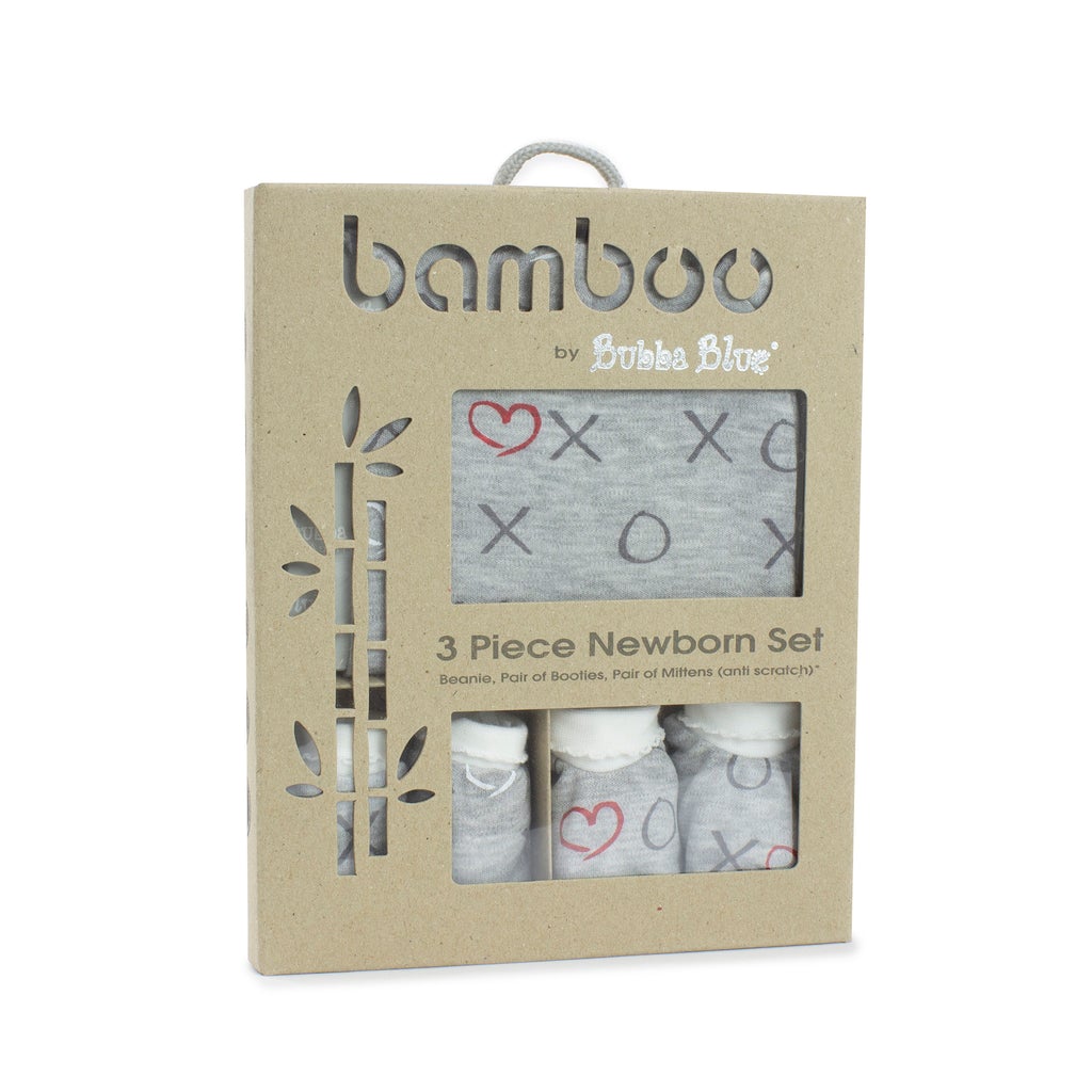 Bubba Blue Pink Bloom 3Pc Layette Set