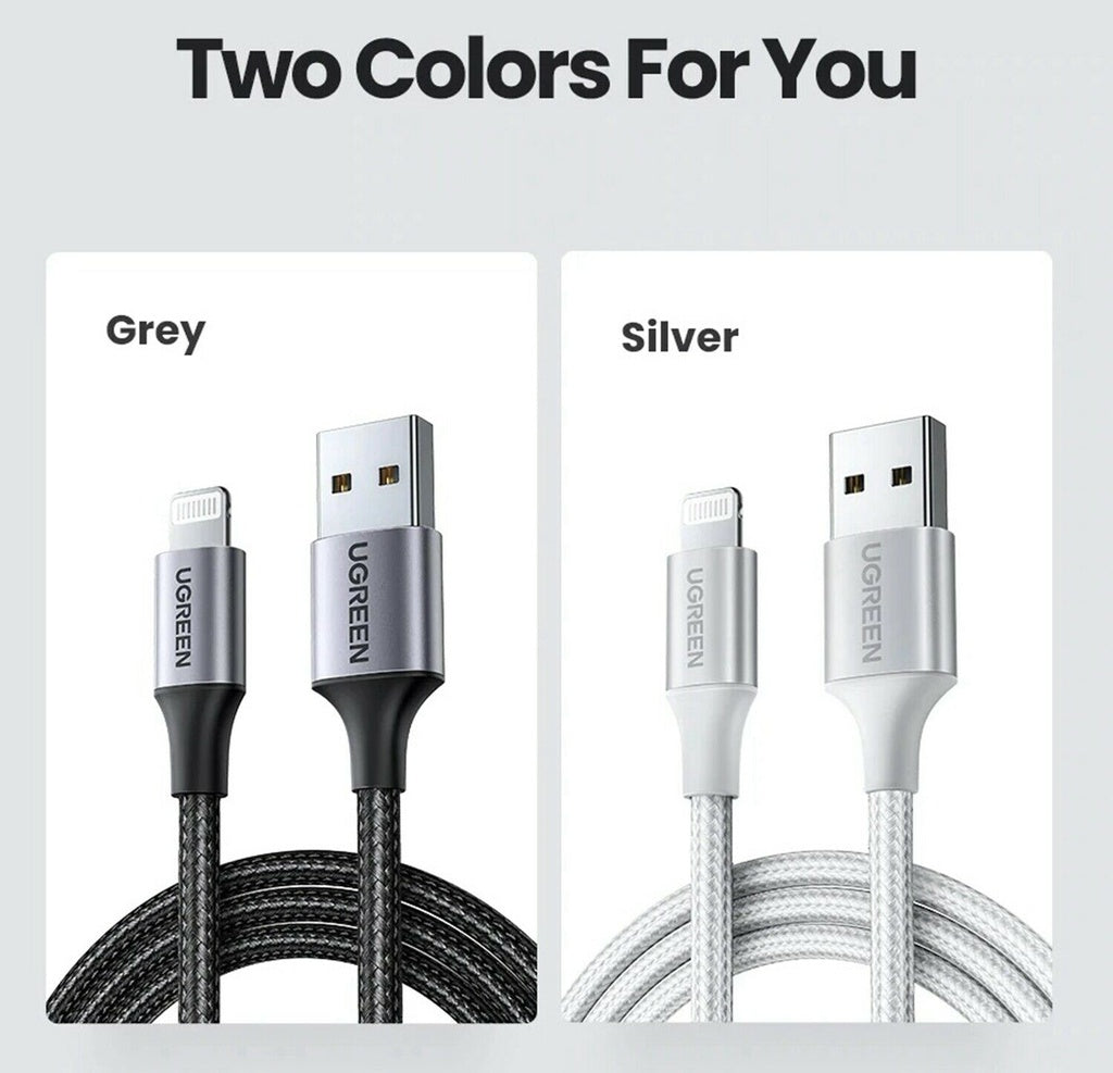 UGREEN USB-A to Cable 1m (Aluminium case, Black) - 60156