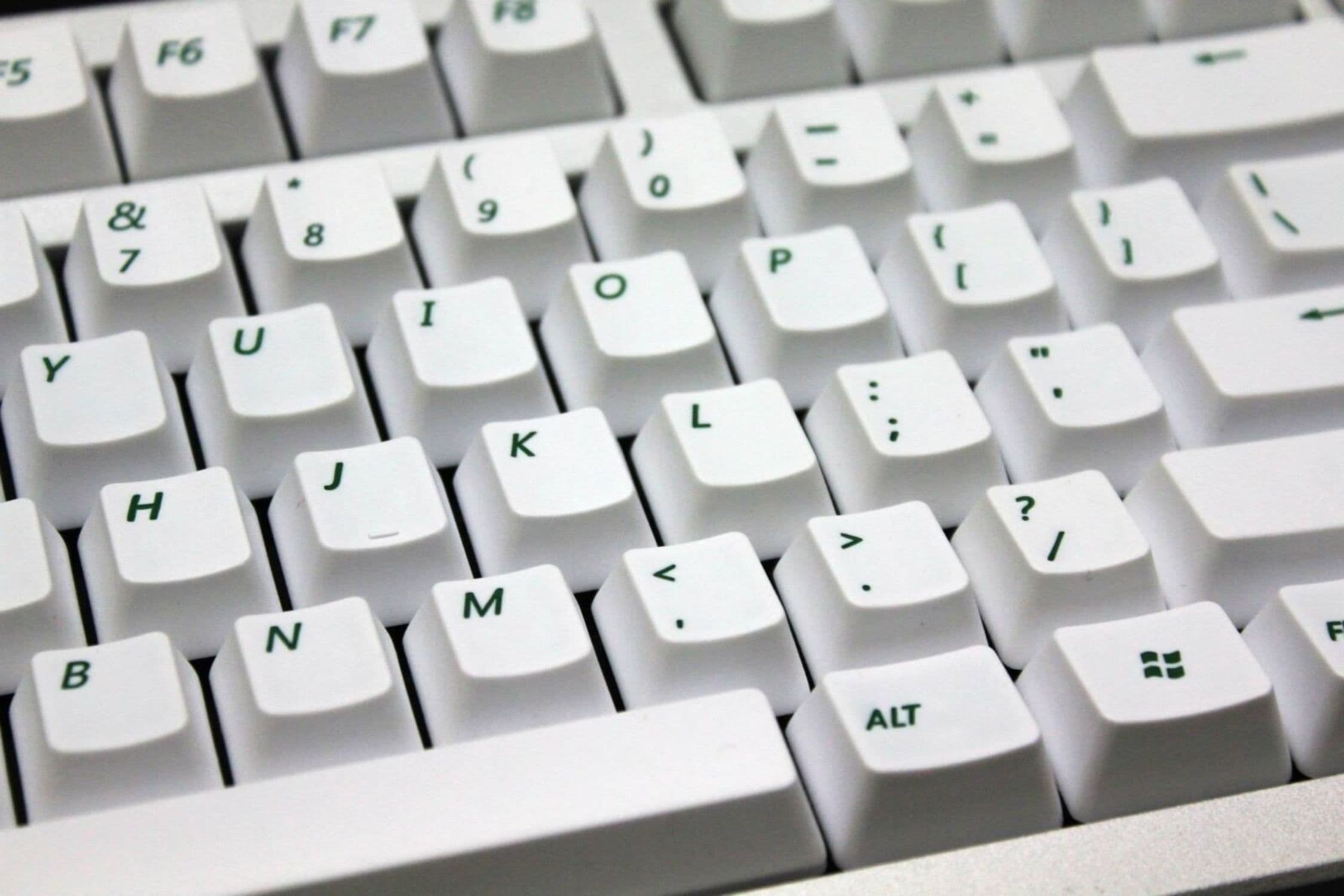 Vortex PBT Keycap Set - Dark Green