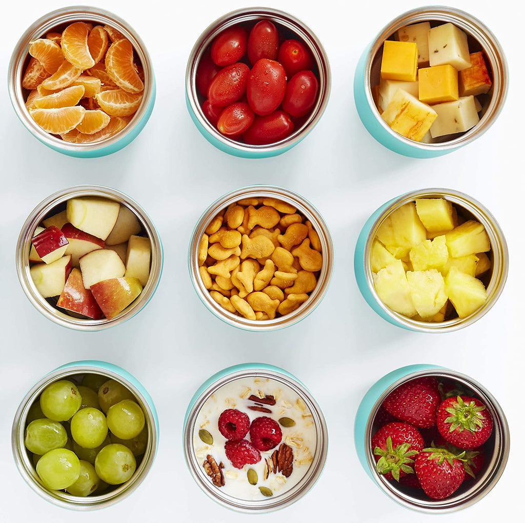 Zoku Neat Stack Food Jar Teal 295ml ZK305 TL