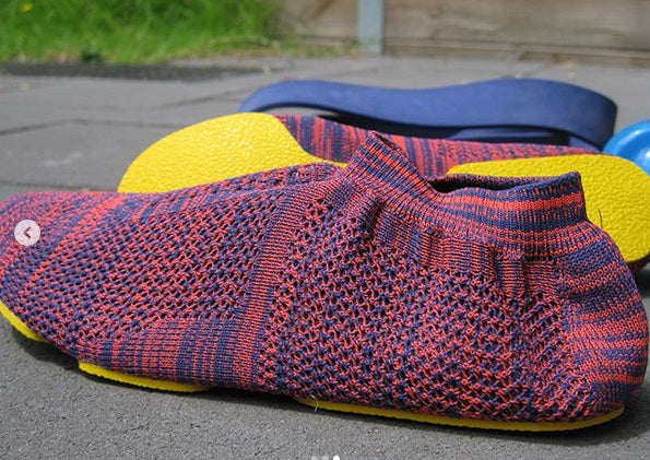 XtremeKinetic Minimal training shoes red/blue size US WOMEN(6.5-7) US MAN(5-6) EURO SIZE 37-38