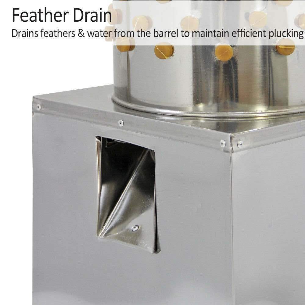 30cm Bird Feather Plucker Machine - Electric Automatic Quail Pigeon Defeathering