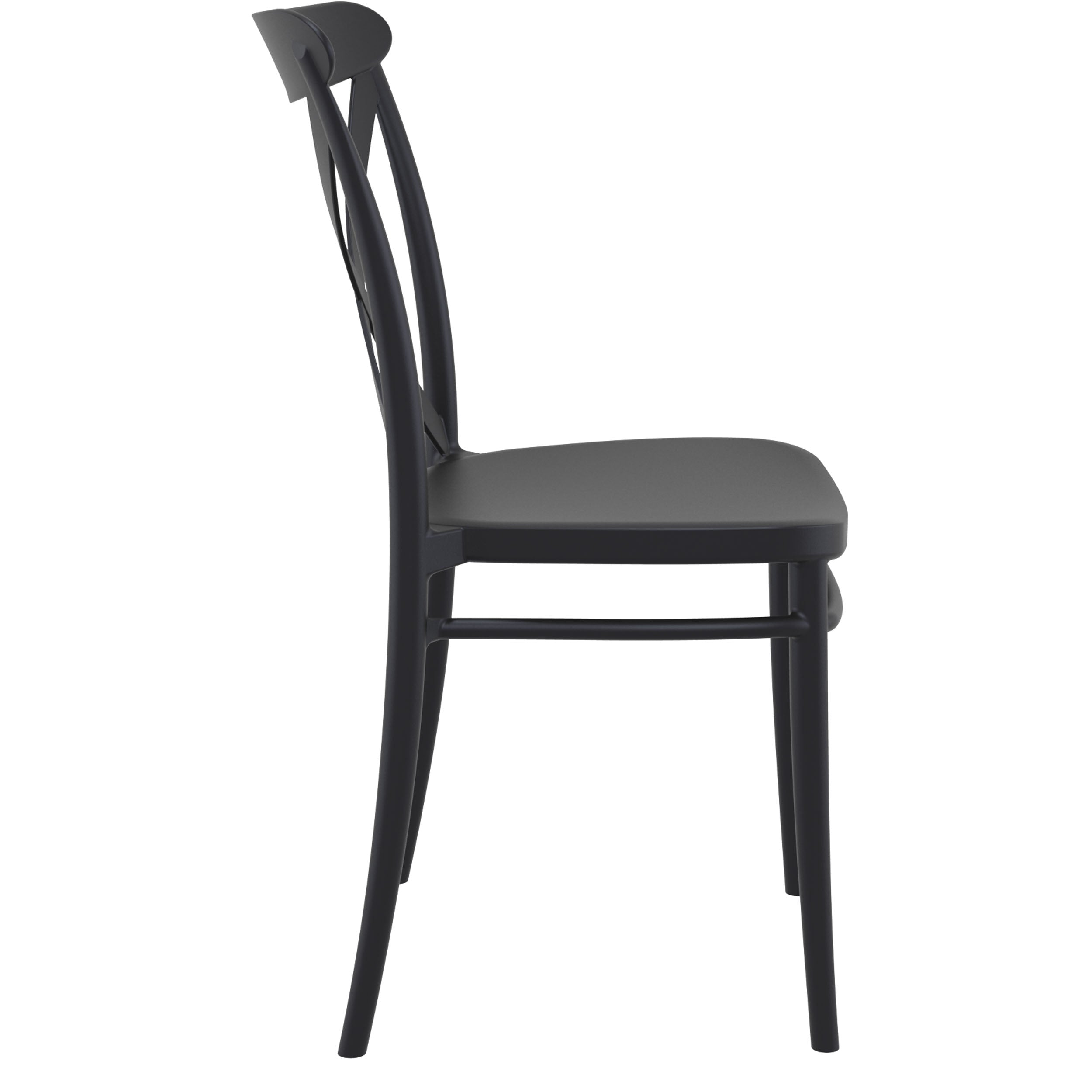 Cross Chair - Black