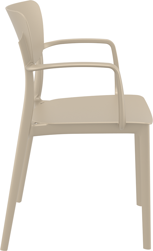 Lisa Armchair - White