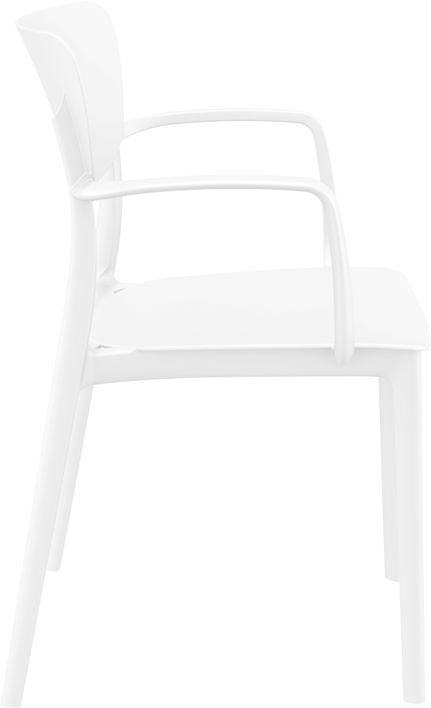 Lisa Armchair - White